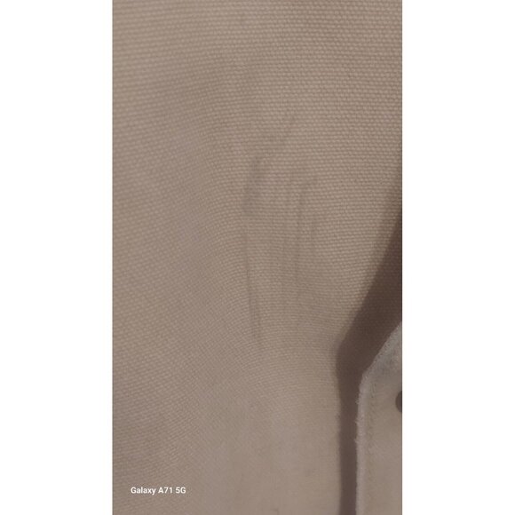 Vintage Carhartt Coat 3x Size 52 Tan Insulated Warm Utility Coat - Picture 12 of 16